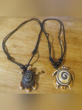 Handcrafted Turtle Pendant Necklace
